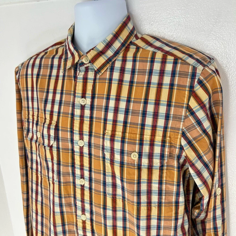 Pendleton Fairbanks Plaid Shirt Size Medium‎ Button Up 100% Cotton Preppy Office - Picture 4 of 12